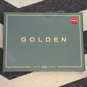 Jungkook GOLDEN Album – SHINE (Green Version | Target Exclusive) | NEW & SEALED